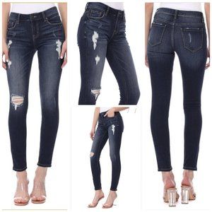 JUDE Mid Rise Skinny Ankle